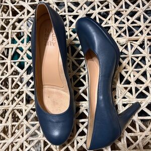 Naturalized Dark Blue Women's comfort Heels